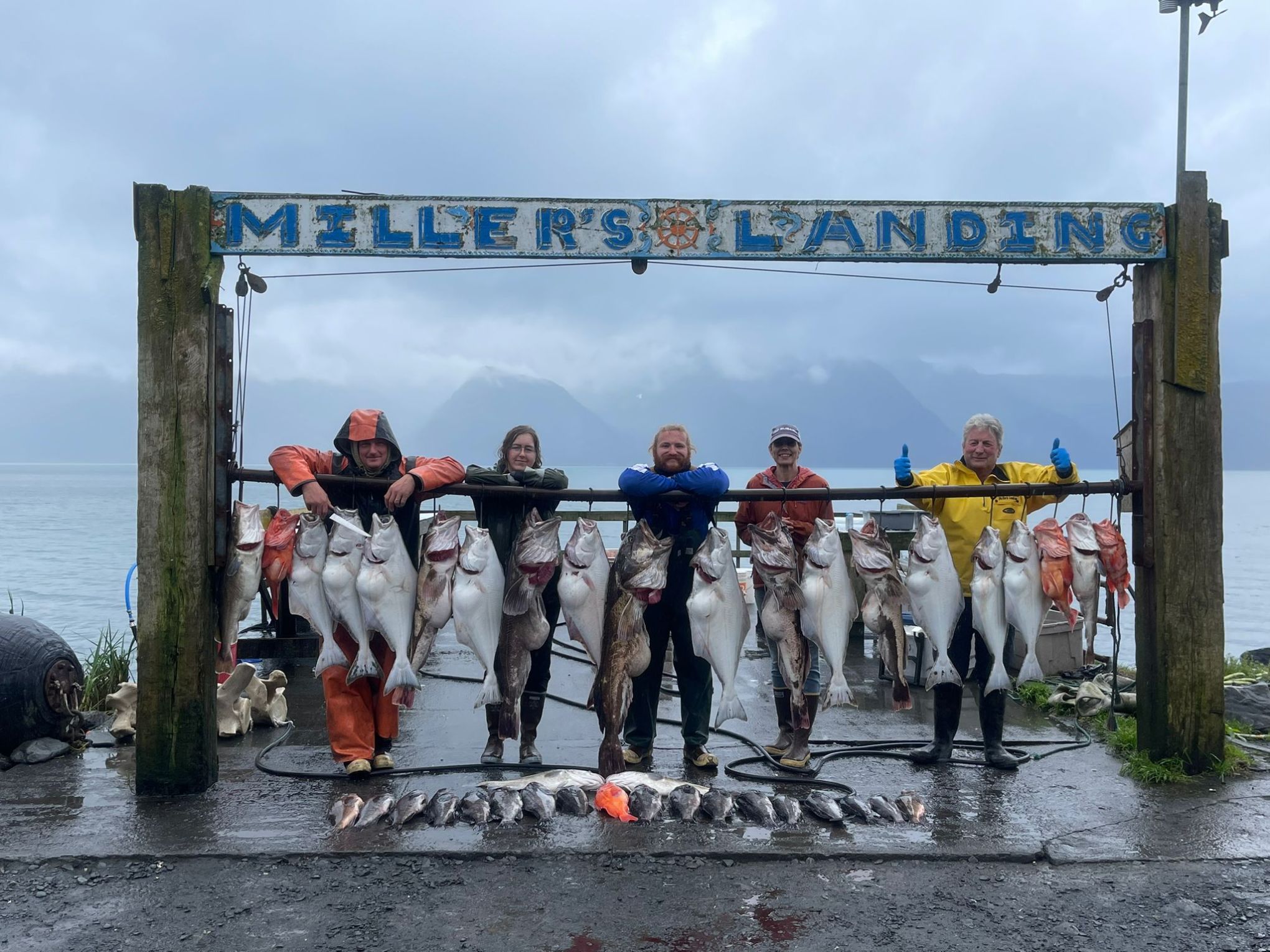 a group of people posing for a picture